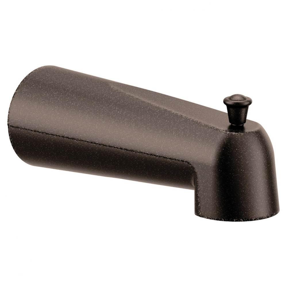 Replacement 7-Inch Tub Diverter Spout 1/2-Inch Slip Fit Connection, Oil Rubbed Bronze