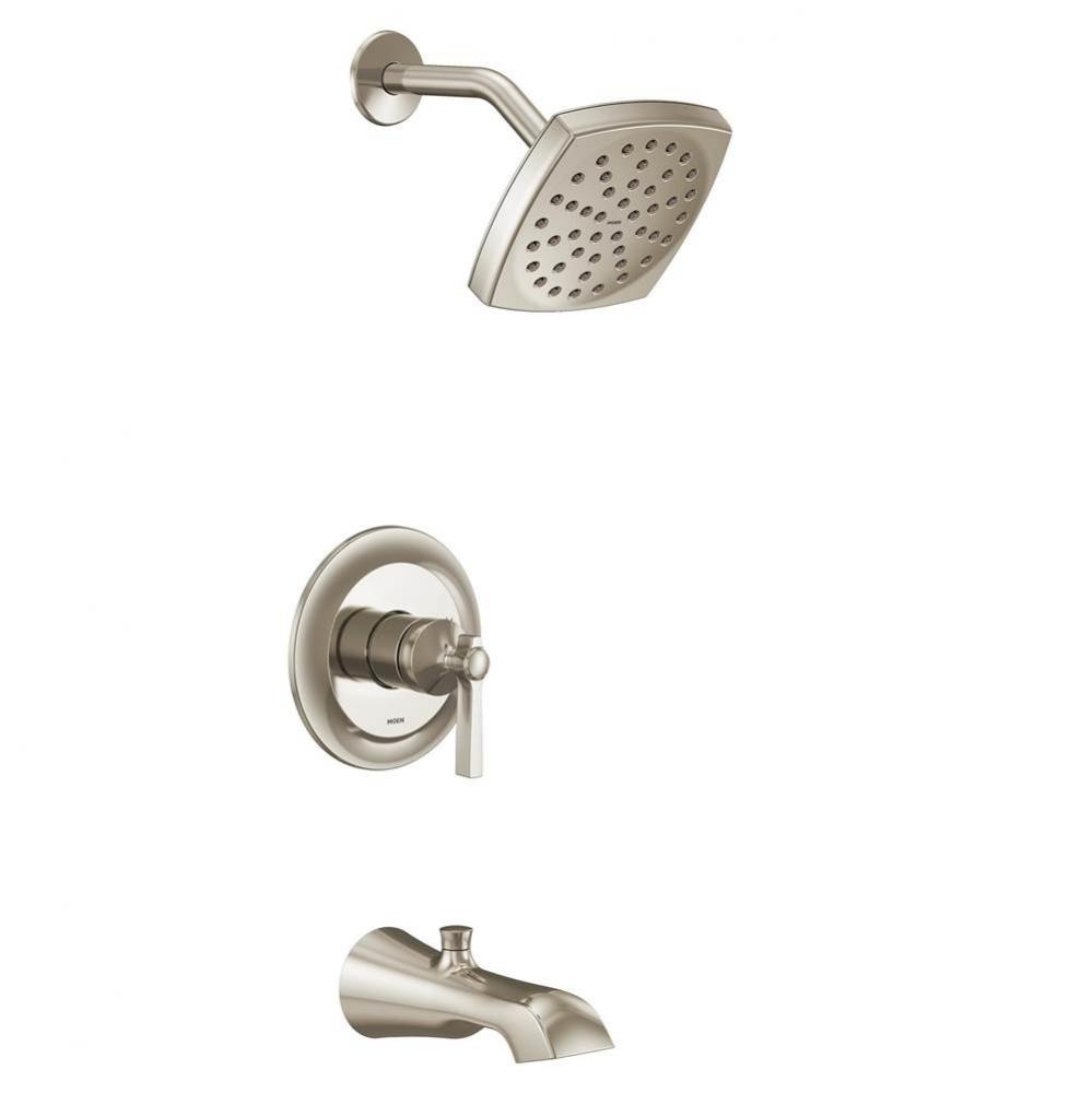 Flara M-CORE 2-Series Eco Performance 1-Handle Tub and Shower Trim Kit in Polished Nickel (Valve S