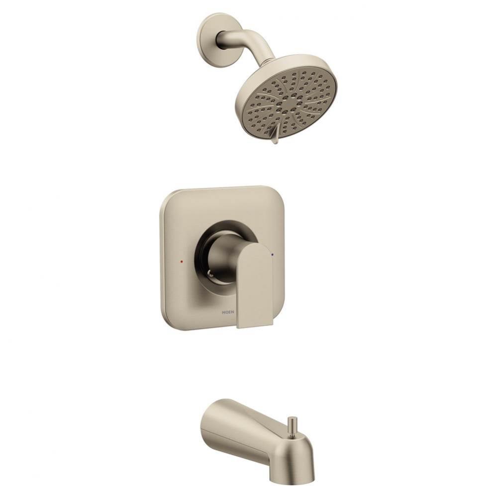 Genta LX Posi-Temp Pressure Balancing Eco-Performance Modern Tub and Shower Trim, Valve Required,