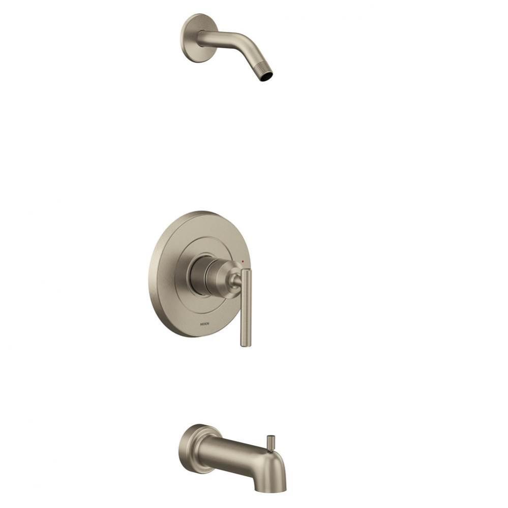Gibson M-CORE 2-Series 1-Handle Tub and Shower Trim Kit in Brushed Nickel (Valve Sold Separately)