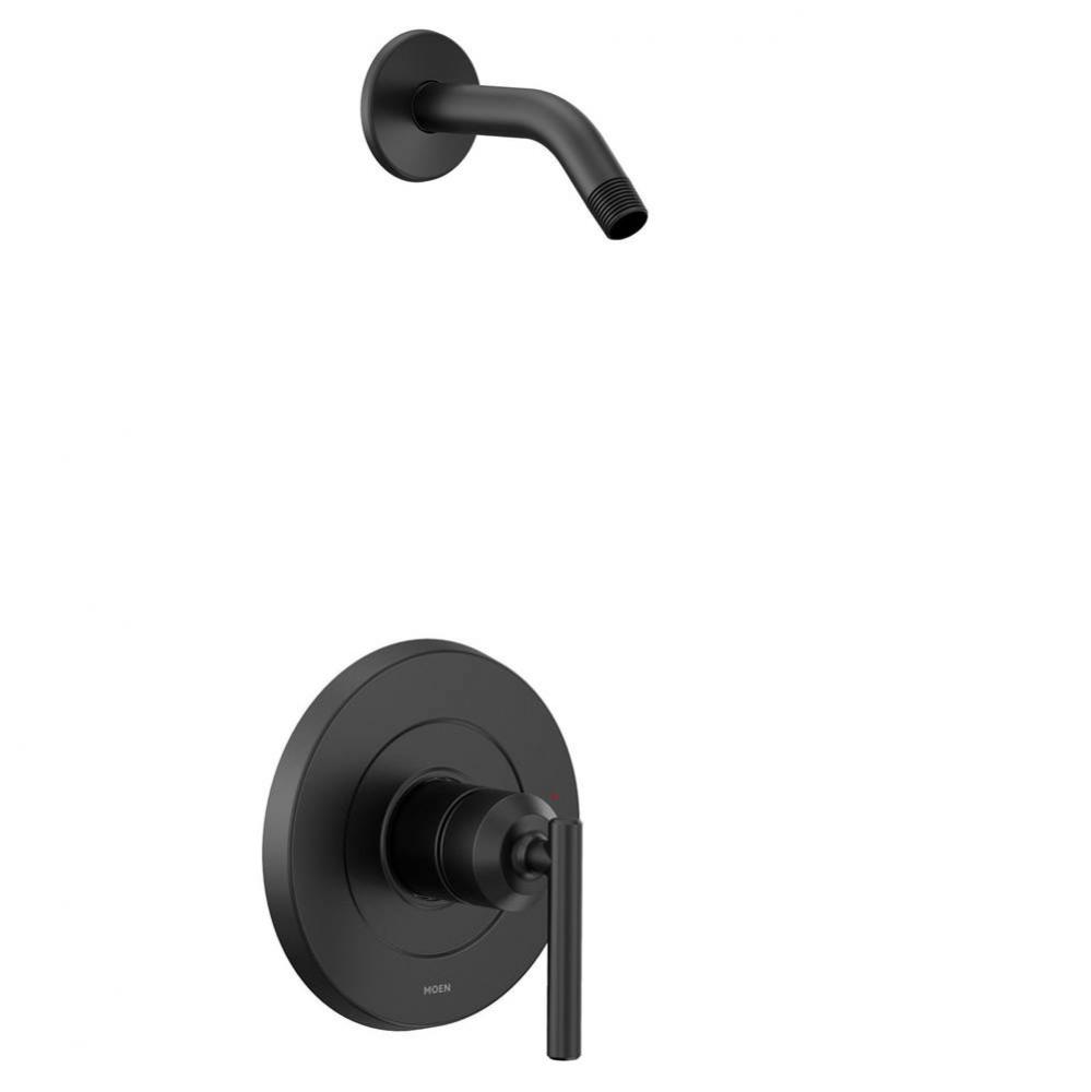 Gibson M-CORE 2-Series 1-Handle Shower Trim Kit in Matte Black (Valve Sold Separately)