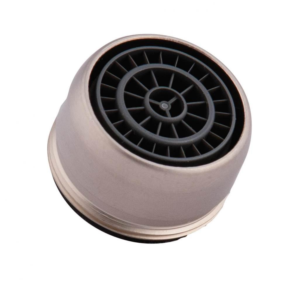 2.2 GPM Male Thread Aerator, Brushed Nickel