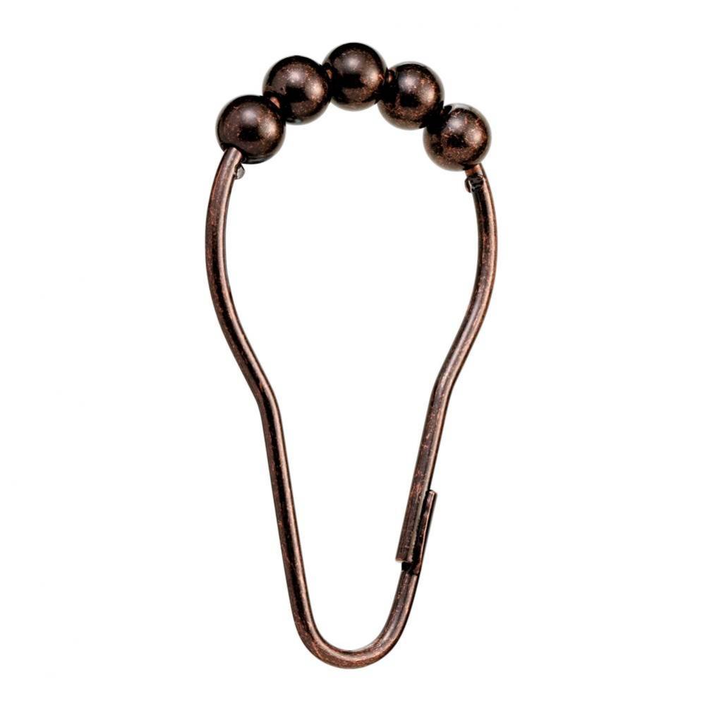 Old World Bronze Shower Curtain Rings