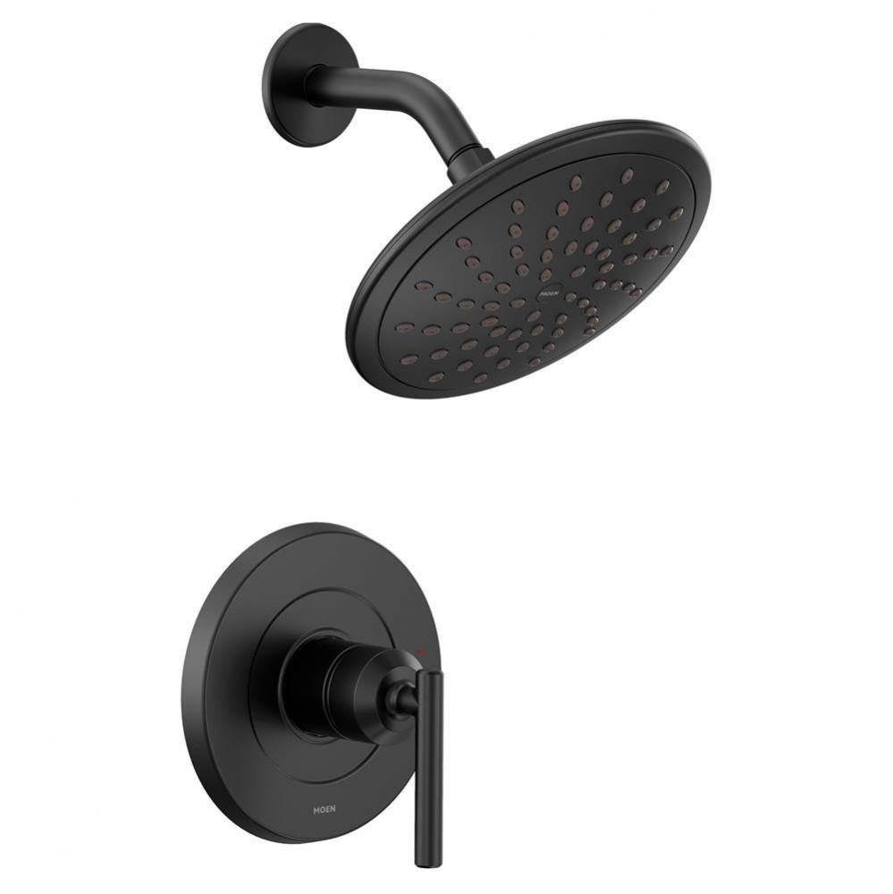 Gibson M-CORE 2-Series Eco Performance 1-Handle Shower Trim Kit in Matte Black (Valve Sold Separat