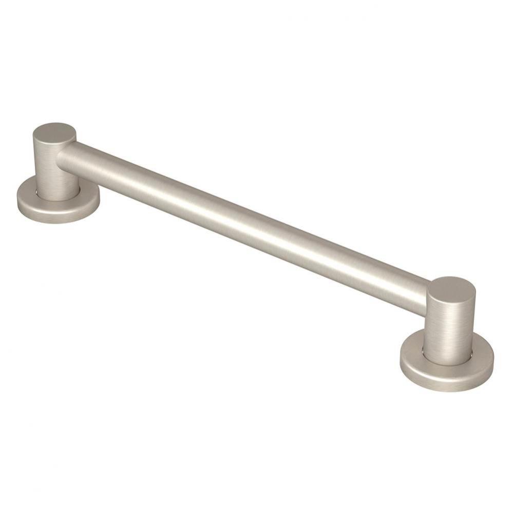 Brushed Nickel 24&apos;&apos; Designer Grab Bar