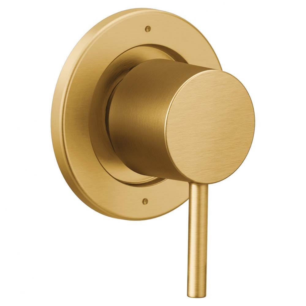 Align Single-Handle 2-Function Diverter Valve Trim Kit in Brushed Gold (Valve Sold Separately)