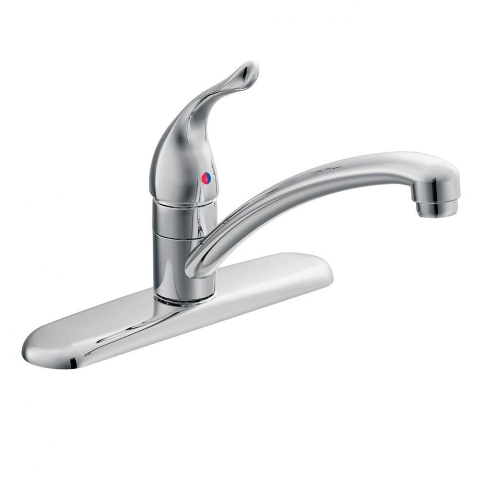 Chateau Single-Handle Standard Kitchen Faucet in Chrome