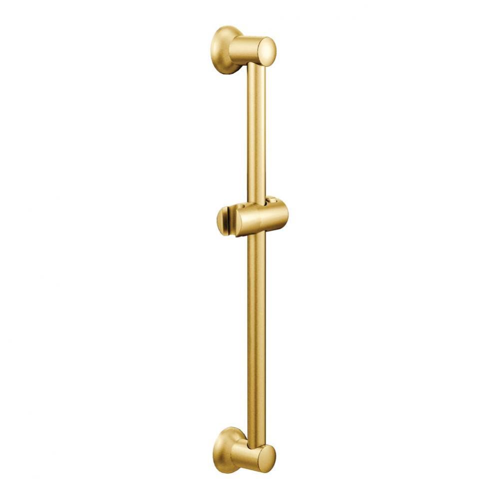 Handshower 30-Inch Adjustable Slidebar Assembly, Brushed Gold