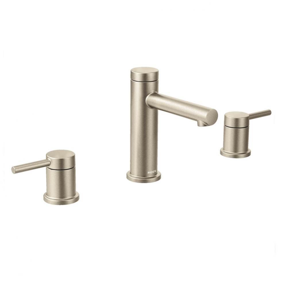 Align 8 in. Widespread 2-Handle Bathroom Faucet Trim Kit in Brushed Nickel (Valve Sold Separately)