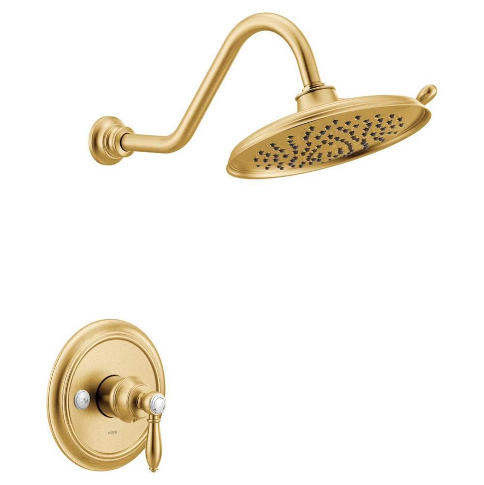 Weymouth M-CORE 3-Series 1-Handle Eco-Performance Shower Trim Kit in Brushed Gold (Valve Sold Sepa