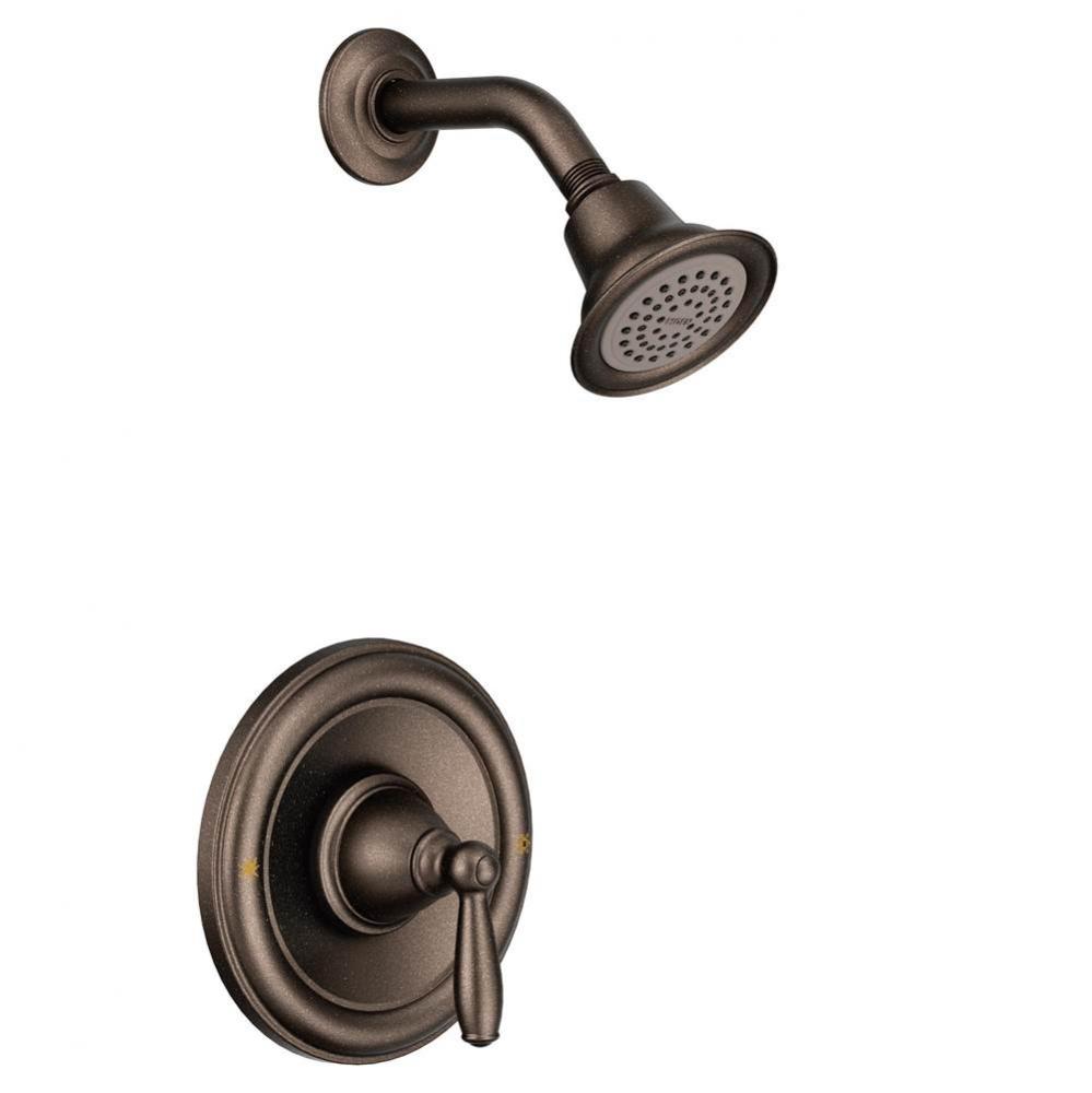 Brantford Single-Handle Posi-Temp Shower Only Trim Kit in Oil Rubbed Bronze (Valve Sold Separately