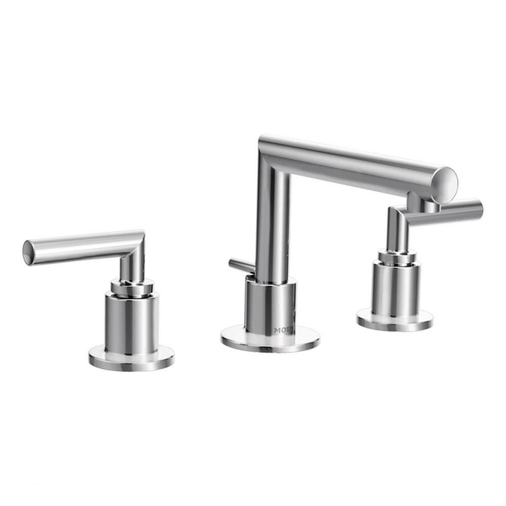 Arris 8 in. Widespread 2-Handle Bathroom Faucet Trim Kit in Chrome (Valve Sold Separately)