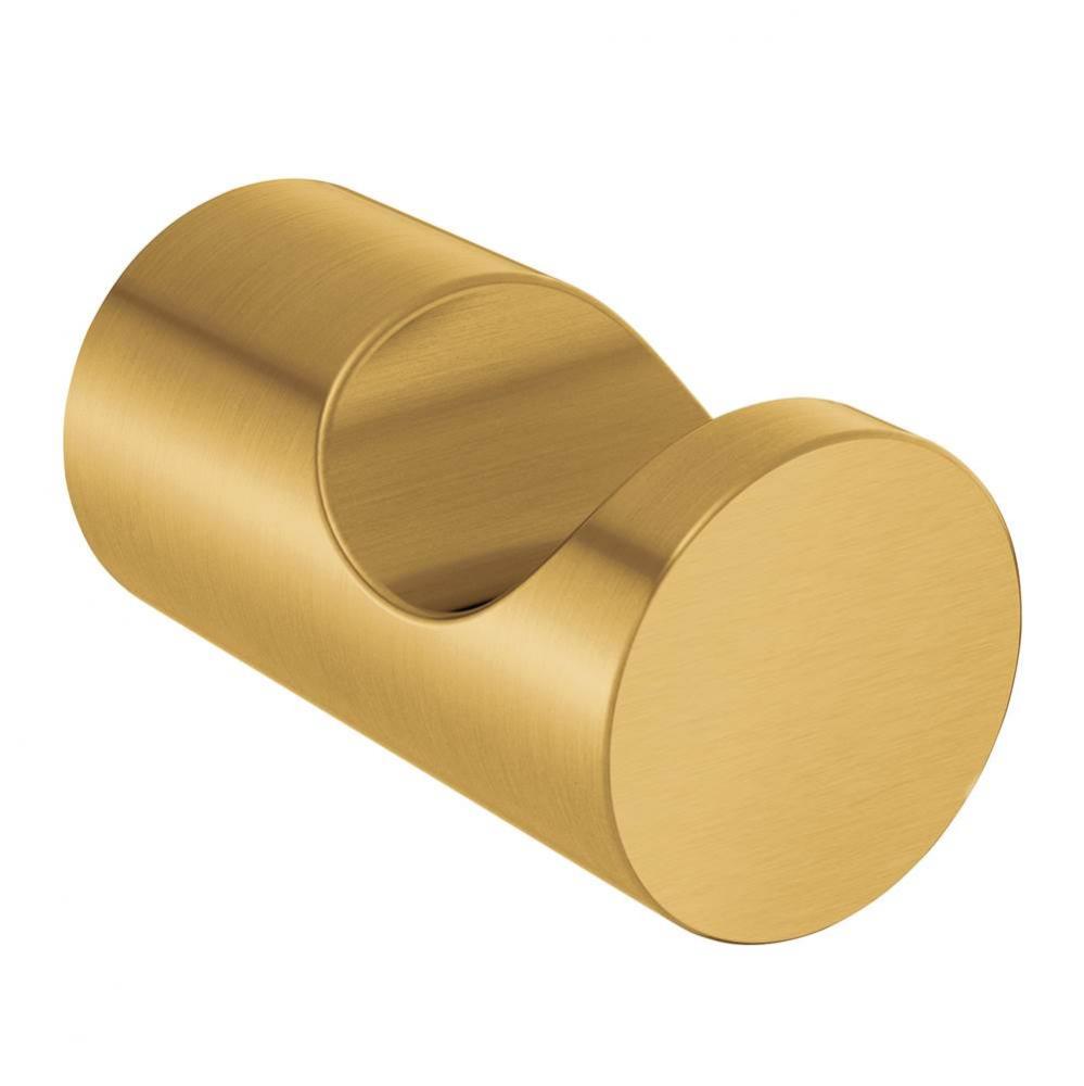 Brushed Gold Single Robe Hook