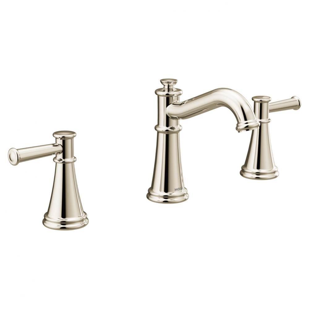 Belfield 8 in. Widespread 2-Handle Bathroom Faucet in Polished Nickel