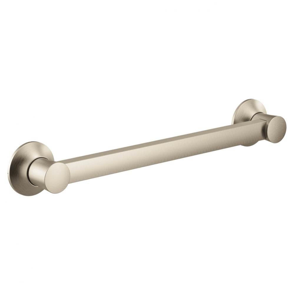 Brushed Nickel 36&apos;&apos; Designer Grab Bar