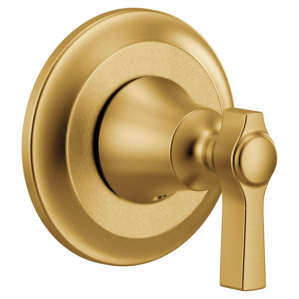 Flara 1-Handle M-CORE Transfer Valve Trim Kit in Brushed Gold (Valve Sold Separately)