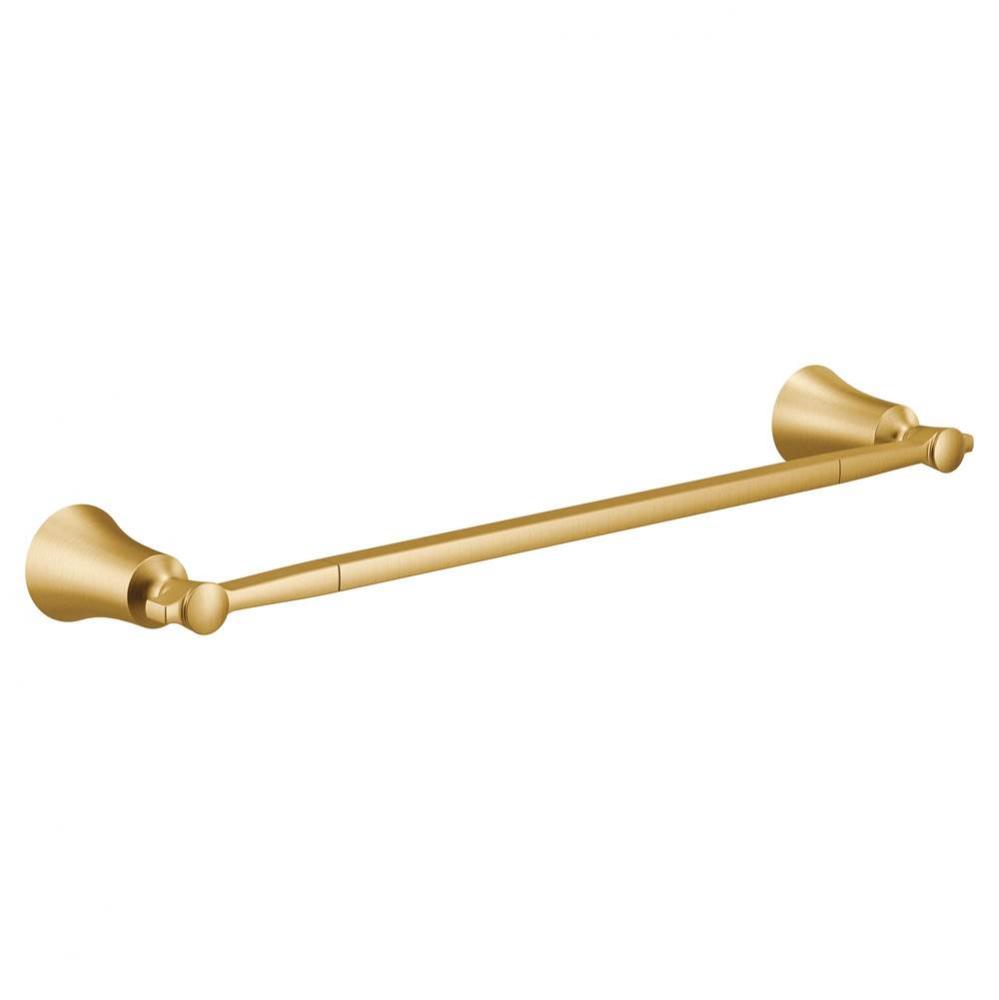 Brushed Gold 24&apos;&apos; Towel Bar