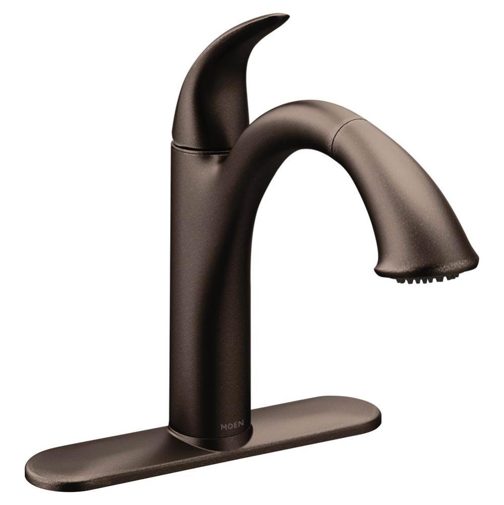 Camerist One-Handle Pullout Kitchen Faucet Featuring Power Clean and Reflex, Oil Rubbed Bronze