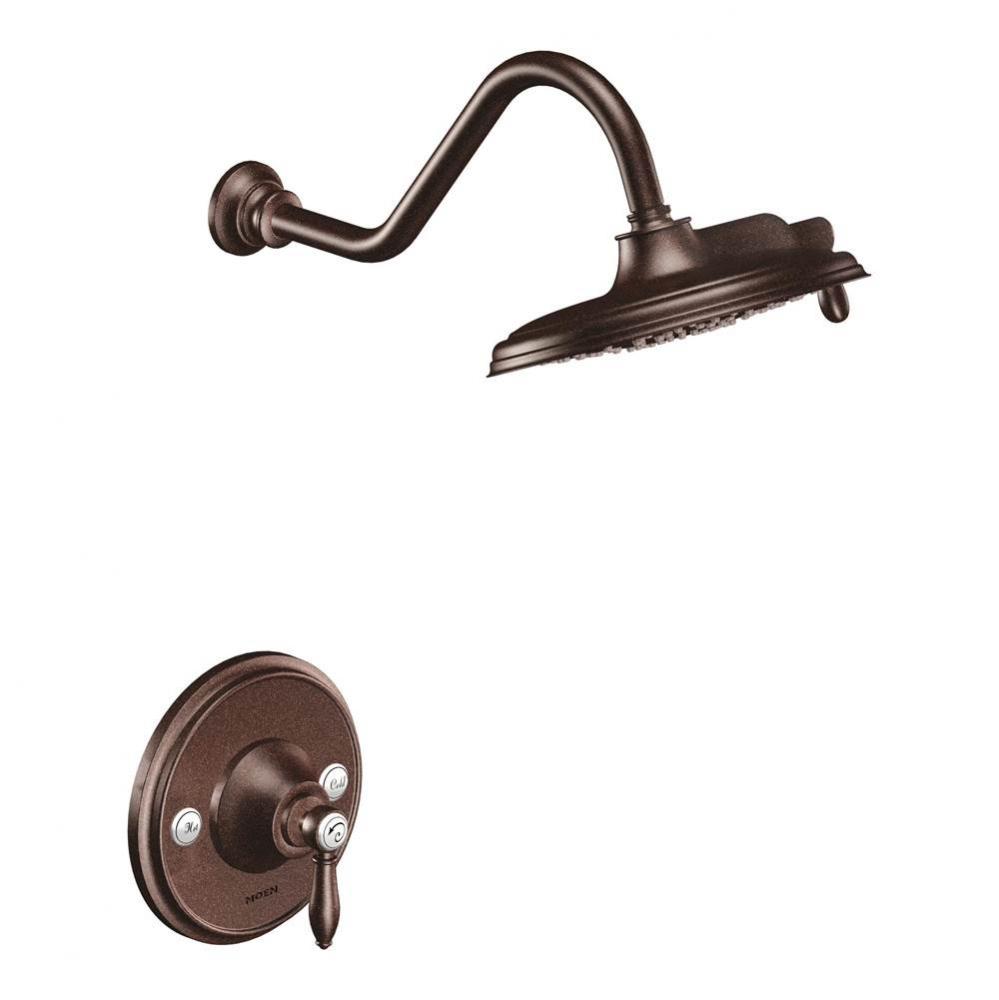 Weymouth Posi-Temp Single-Handle 2-Spray Shower Only Trim Kit in Oil Rubbed Bronze (Valve Sold Sep