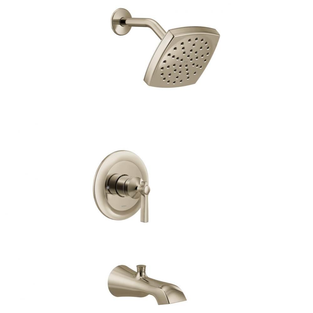 Flara M-CORE 3-Series 1-Handle Eco-Performance Tub and Shower Trim Kit in Polished Nickel (Valve S