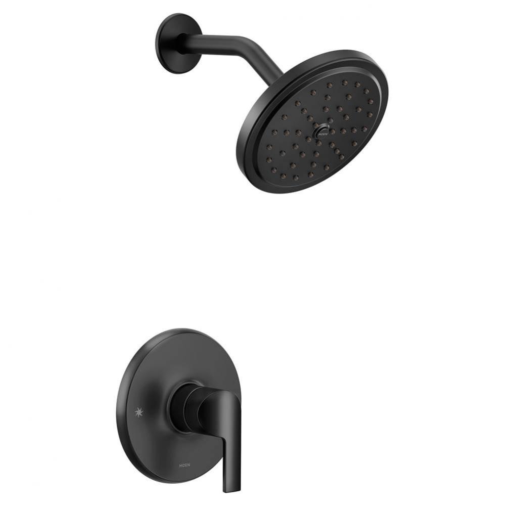 Doux M-CORE 3-Series 1-Handle Eco-Performance Shower Trim Kit in Matte Black (Valve Sold Separatel