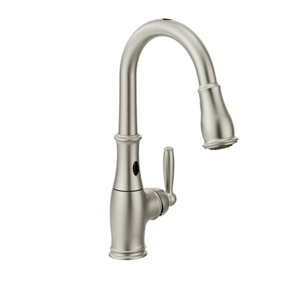 Brantford Motionsense Two-Sensor Touchless One-Handle High Arc Pulldown Kitchen Faucet Featuring R