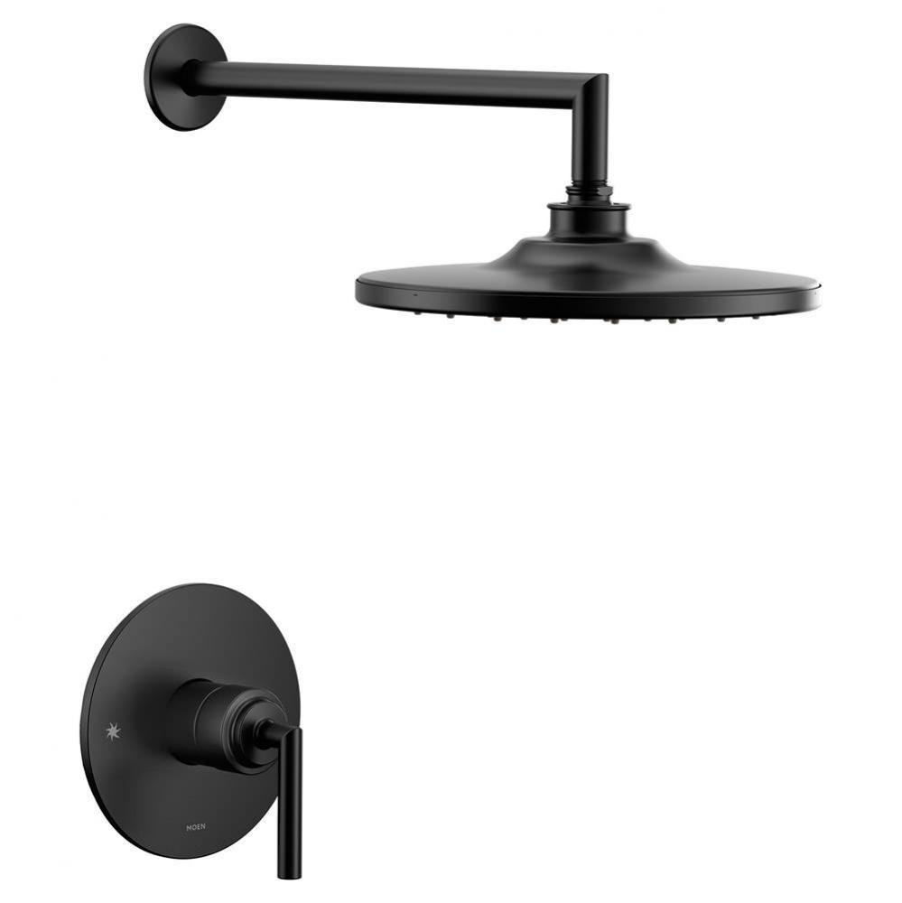 Arris M-CORE 3-Series 1-Handle Shower Trim Kit in Matte Black (Valve Sold Separately)