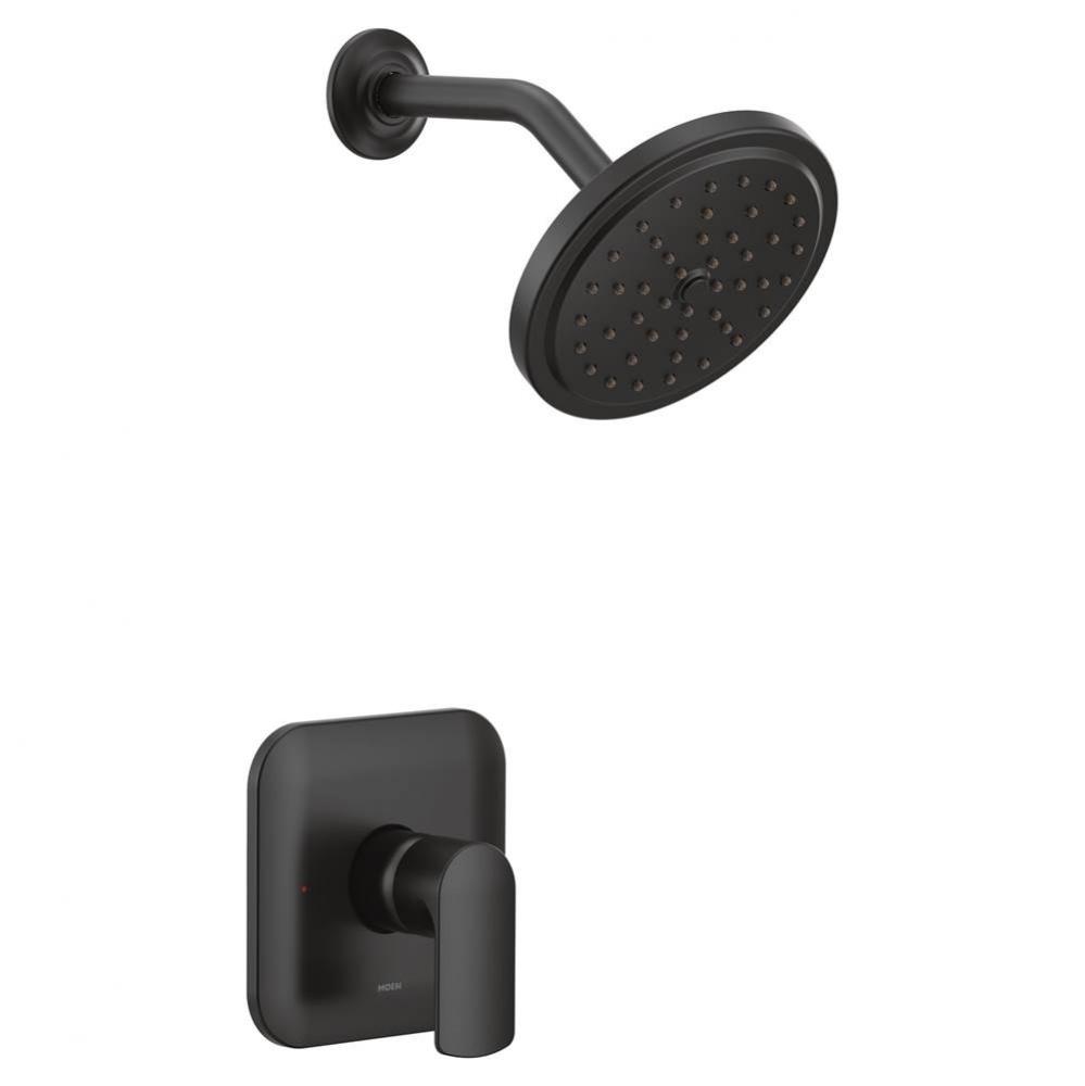 Rizon M-CORE 3-Series 1-Handle Eco-Performance Shower Trim Kit in Matte Black (Valve Sold Separate