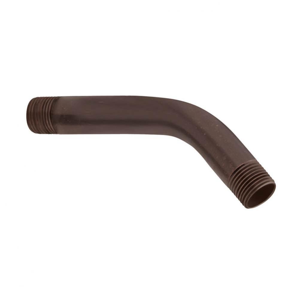 6-Inch Shower Arm with 1/2-Inch IPS Connections, Oil Rubbed Bronze