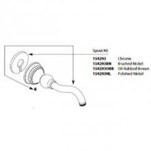 Moen 154293 - WEYMOUTH WLMT LAV SPT KIT