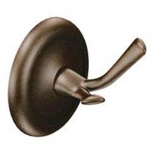 Moen BP5303OWB - Old world bronze double robe hook