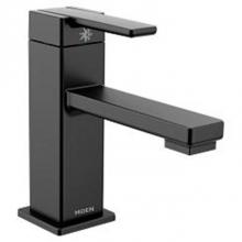Moen S6710BL - Matte black one-handle bathroom faucet