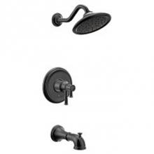 Moen UT4313EPBL - Belfield Matte black M-CORE 4-Series tub/shower