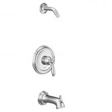 Moen UT2153NH - Brantford M-CORE 2-Series 1-Handle Tub and Shower Trim Kit in Chrome (Valve Sold Separately)