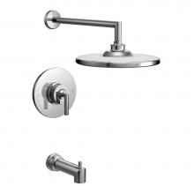 Moen TS22003 - Arris Posi-Temp Single-Handle 1-Spray Tub and Shower Faucet Trim Kit in Chrome (Valve Sold Separat