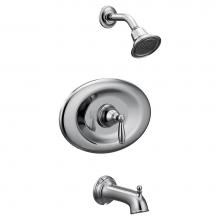 Moen T2157EP - Brantford Posi-Temp Eco-Performance Tub and Shower Trim Kit, Valve Required, Chrome