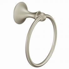 Moen DN7786BN - Brushed Nickel Towel Ring