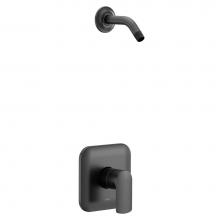 Moen UT2812NHBL - Rizon M-CORE 2-Series 1-Handle Shower Trim Kit in Matte Black (Valve Sold Separately)