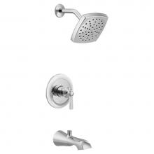 Moen UTS3913EP - Flara M-CORE 3-Series 1-Handle Eco-Performance Tub and Shower Trim Kit in Chrome (Valve Sold Separ