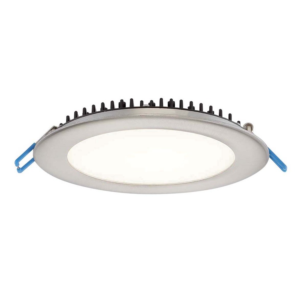 LED Slim Rec, 6in, 15w, Rnd, Bn