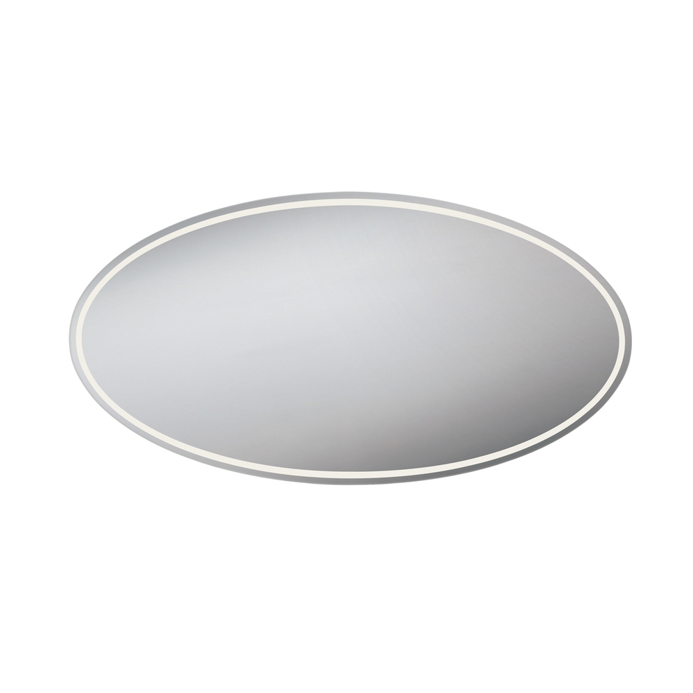 Mirror, LED, Back-lit, Oval