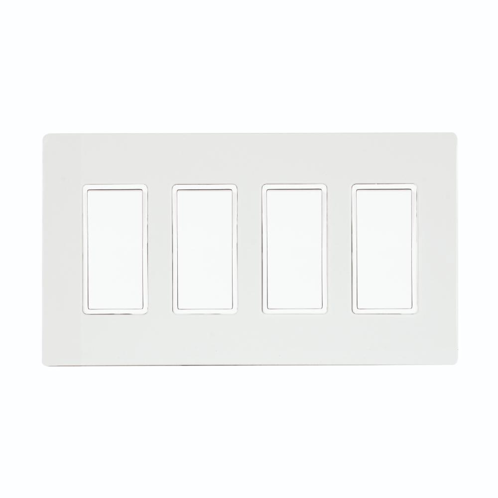 Eurofase EFSSPW4 On/Off Switch with White Screwless Plate and Box