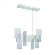 Eurofase 37345-036 - Coburg 1 Light Chandelier in Aluminium