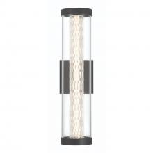 Eurofase 46808-011 - Savron 1 Light LED 18" Outdoor Sconce in Black