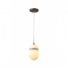 Avenue Lighting HF2901-AB - Sedona 1 Lights Pill Shaped Pendant