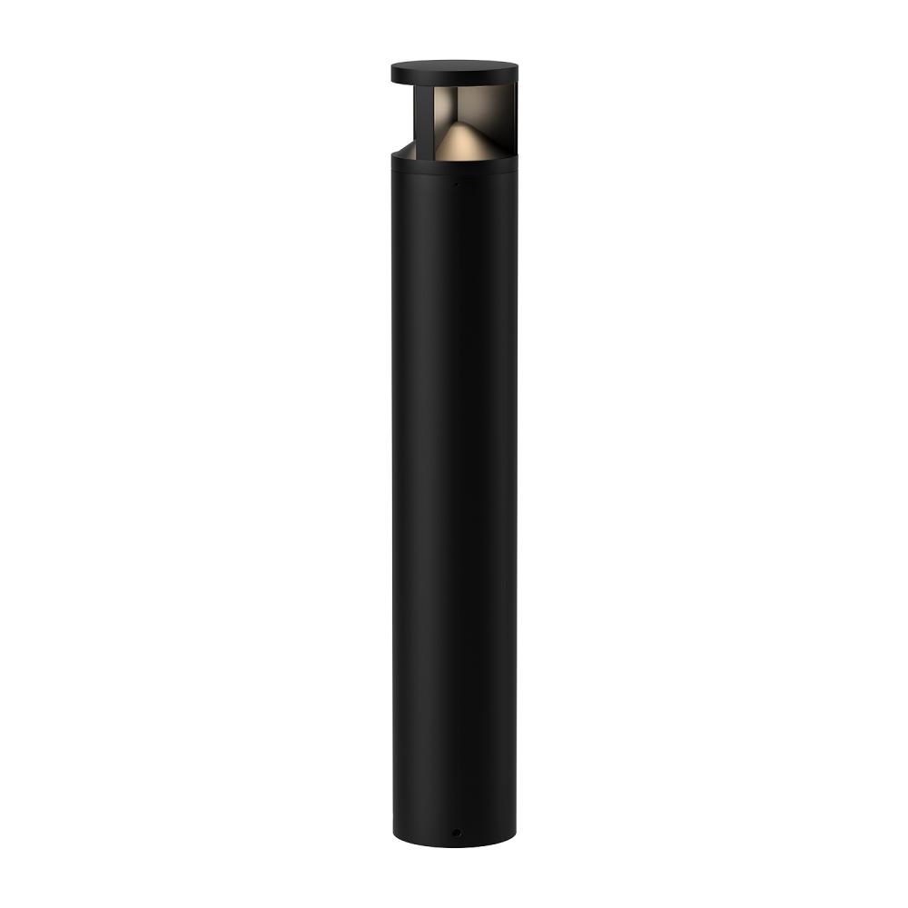 Glen 39-in Black LED Exterior Bollard