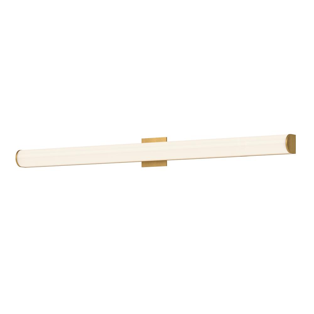 Longitude Brushed Gold LED Vanity Light