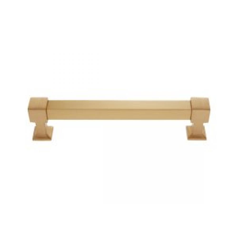 STERLING SATIN BRASS 6&#34; PULL