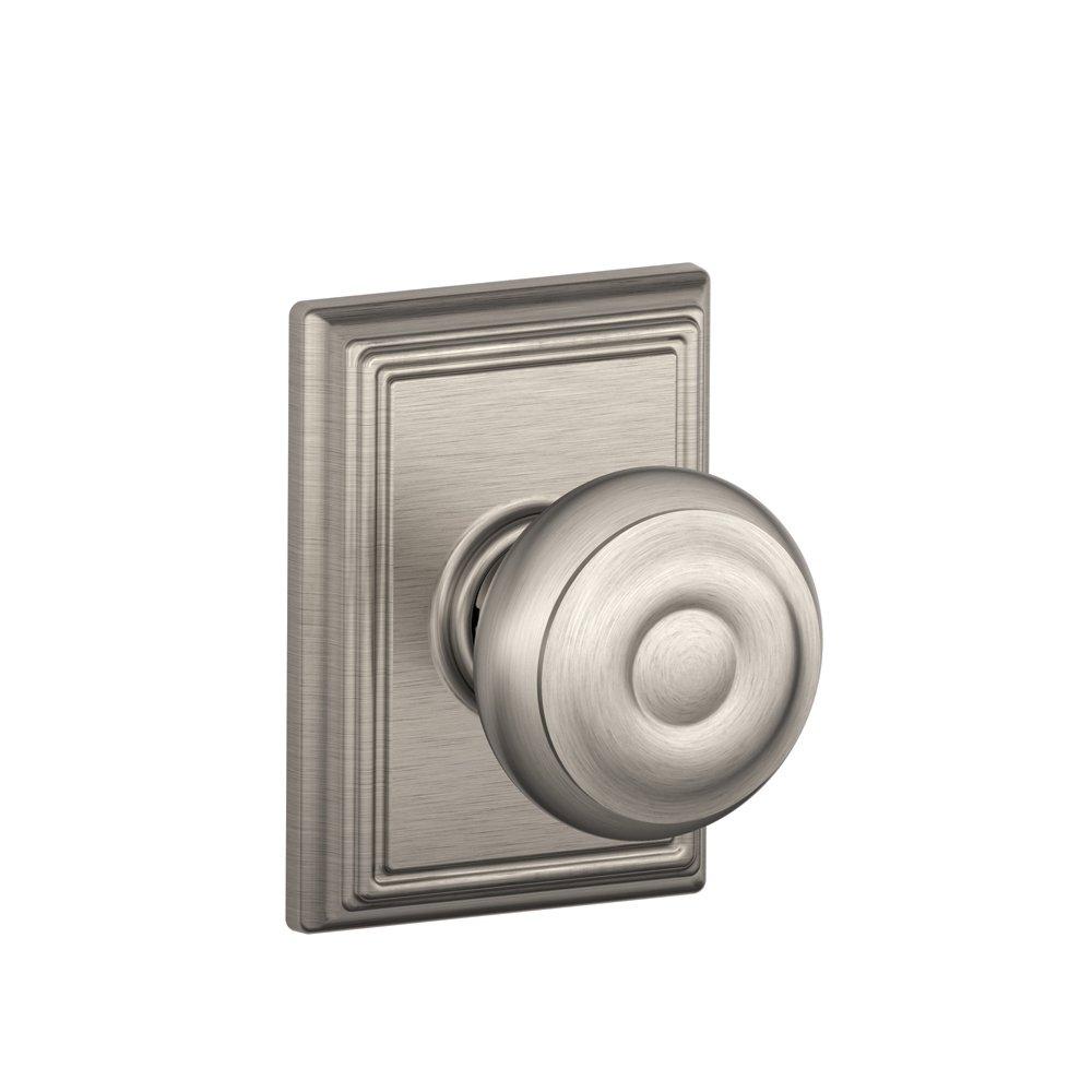 PRIVACY GEORGIAN KNOB WITH ADDISON ROSE BN