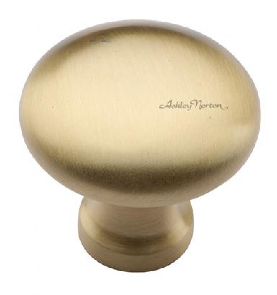 Apollo 1 1/4&#34; knob in satin brass